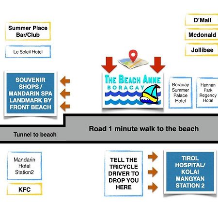 The Beach Anne Boracay Balabag  Luaran gambar