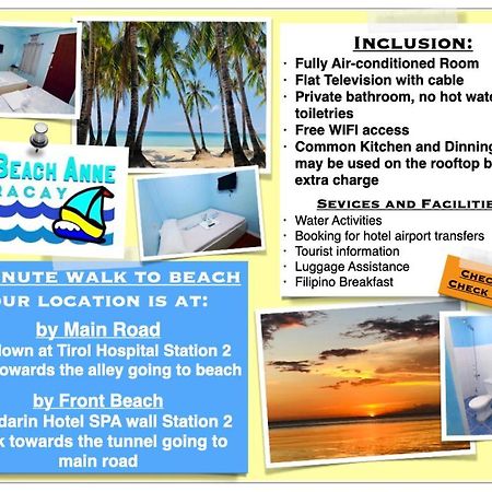 The Beach Anne Boracay Balabag  Luaran gambar
