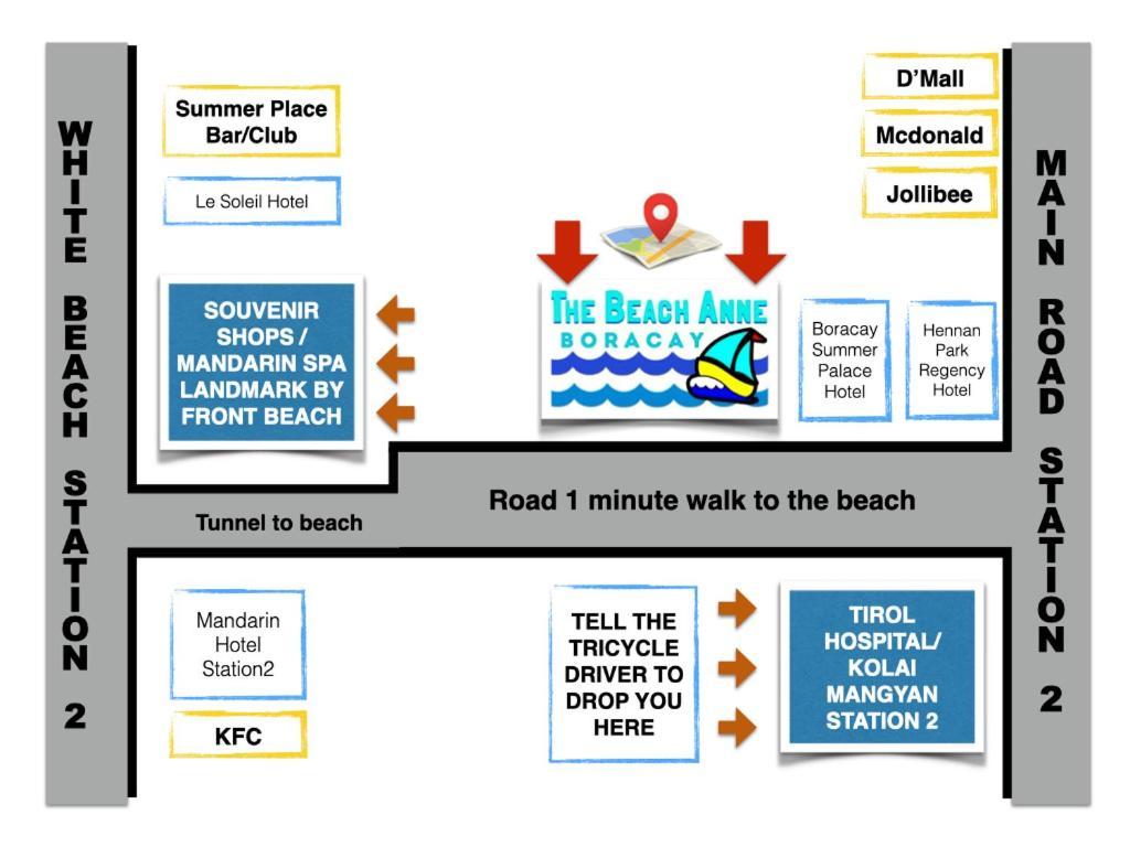 The Beach Anne Boracay Balabag  Luaran gambar